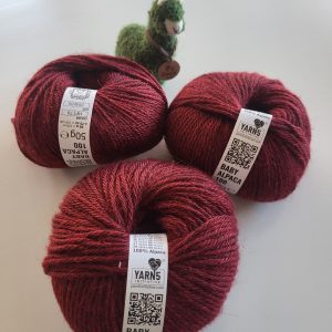 Weinrot Melange Baby