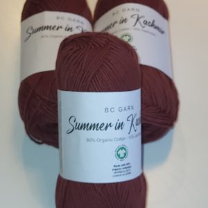 Summer in Cashmere Rostbraun