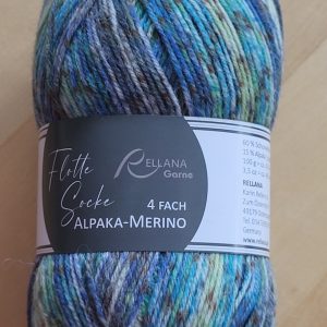 Flotte Socke Alpaka-Merino 4f.