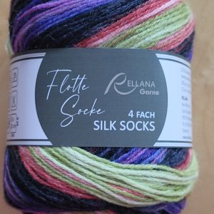 Flotte Socke Silk Socks 4f.