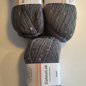WYS- ColourLab ARAN Tweed Slate Grey 1180