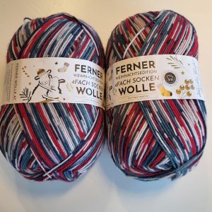 Weihnachtsedition 4fach Sockenwolle 4-2112
