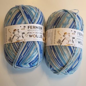Weihnachtsedition 4fach Sockenwolle 4-2212