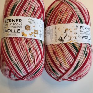 Mally Socks Weihnachtsedition Wolle 22.12.26